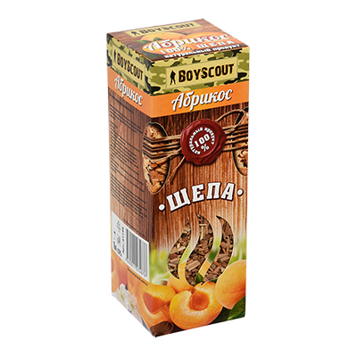 Щепа для копчения Абрикос 1л. BOYSCOUT 61199