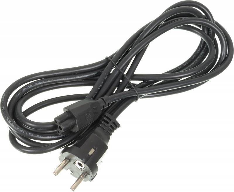 Кабель питания 3-pin/евровилка 3м