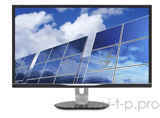 Монитор PHILIPS 31.5 328B6QJEB (00/01) черный IPS LED 5ms 16:9 DVI HDMI M/M матовая HAS Pivot 50000