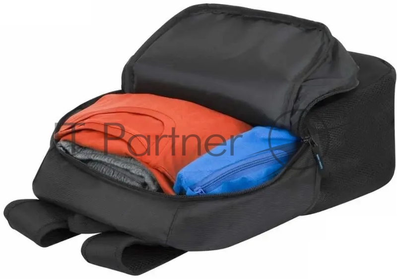 Рюкзак для ноутбука 17.3 Riva 8069 черный полиэстер