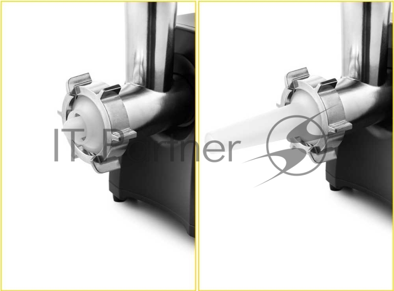 Мясорубка Kitfort KT-2105 1800Вт серебристый/черный