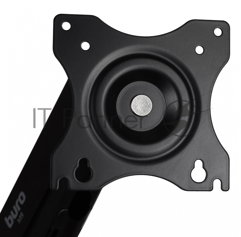 Кронштейн для мониторов ЖК Buro M9 черный 15-32 макс.7кг крепление к столешнице поворот и наклон