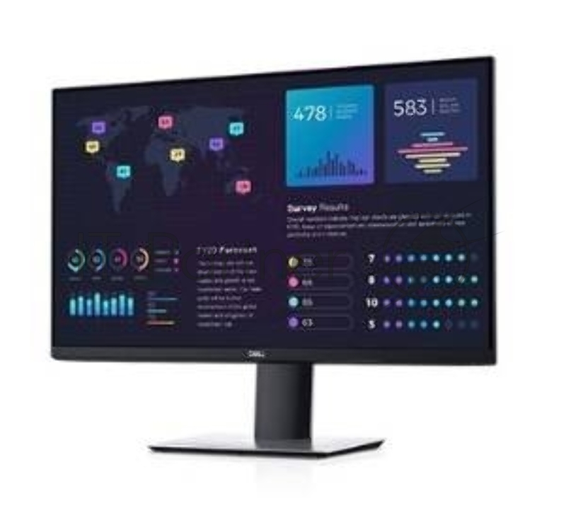Монитор Dell 27 P2720DC черный IPS LED 8ms 16:9 HDMI матовая HAS Pivot 1000:1 350cd 178гр/178гр 2560x1440 DisplayPort QHD USB 7.27кг