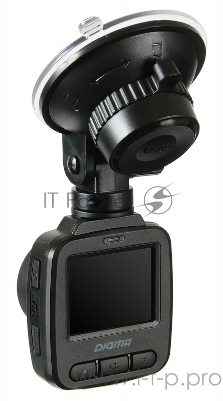 Видеорегистратор Digma FreeDrive 112 черный 1.3Mpix 1080x1920 1080p 150гр. GP1247