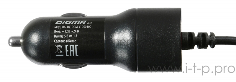 Видеорегистратор Digma FreeDrive 112 черный 1.3Mpix 1080x1920 1080p 150гр. GP1247