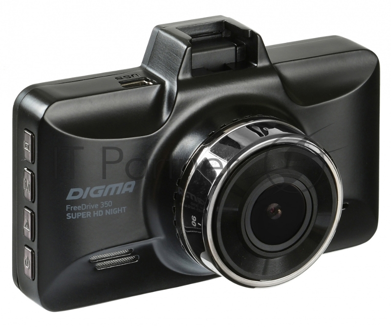 Видеорегистратор Digma FreeDrive 350 Super HD Night черный 3Mpix 2304x1296 1296p 170гр. MS8336