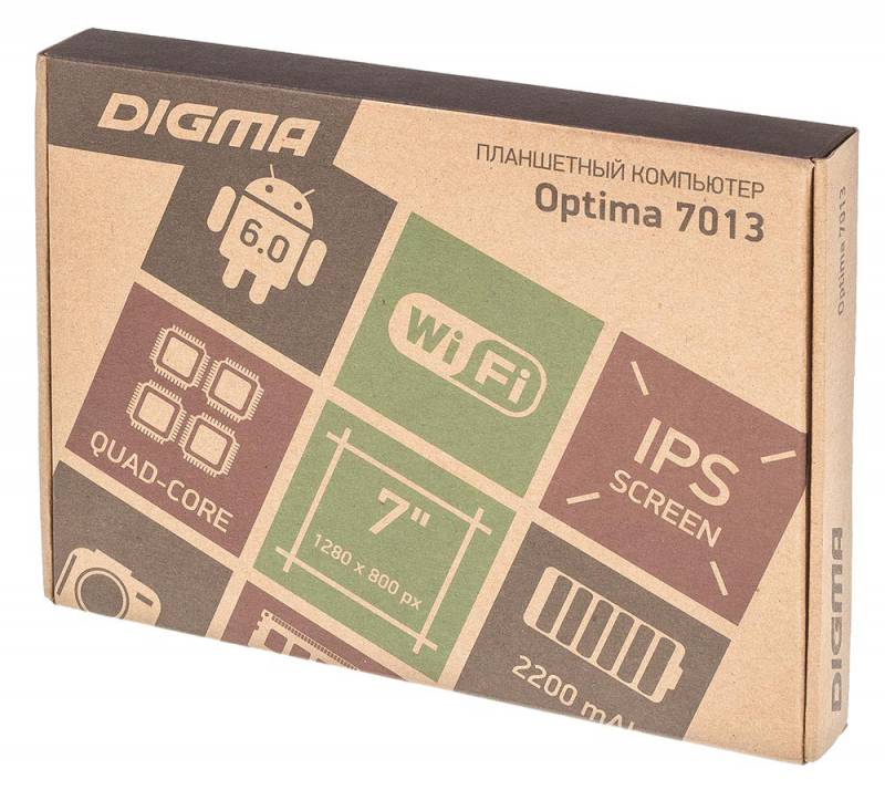 Планшет Digma Optima 7013 черный