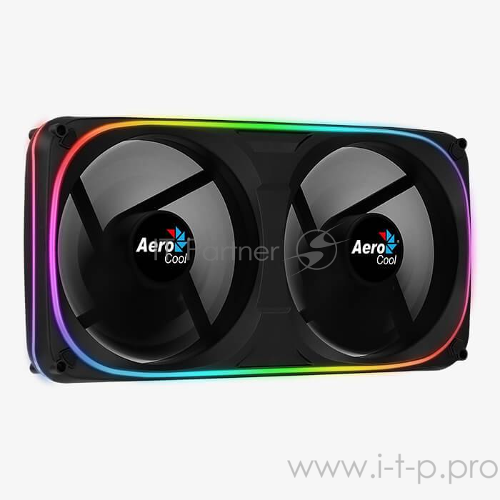 Вентилятор Aerocool Astro 24 ARGB (120мм, 17.5dB, 1000rpm, 6 pin, подсветка) RTL