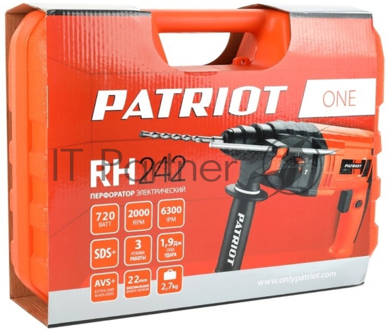 Перфоратор PATRIOT RH 242 The One