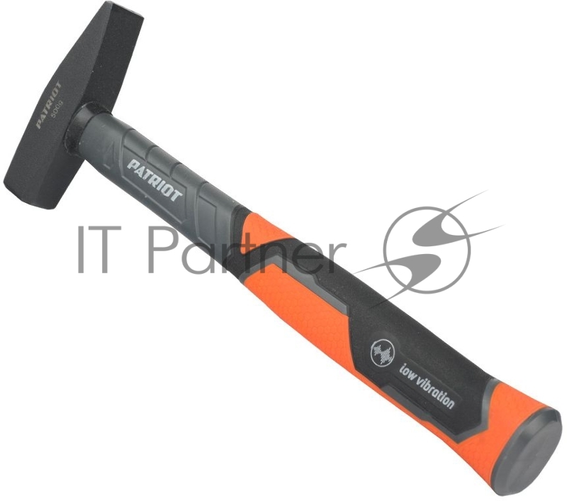 Молоток слесарный PATRIOT MHF-500 с фиберглассовой рукояткой, 500г
