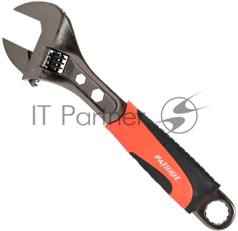 Ключ разводной Patriot AWF-250, обрезиненная ручка, 250мм