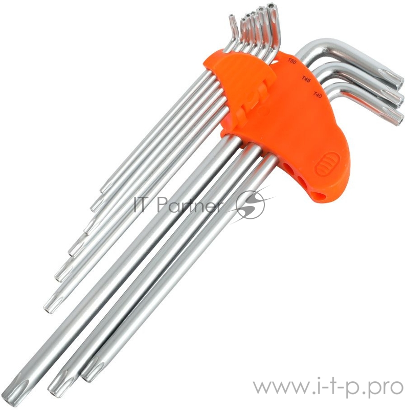 Набор ключей PATRIOT SKТ-9EL, TORX, экстра длинные, T10-T50, CRV, 9 шт