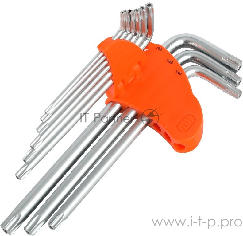Набор ключей PATRIOT SKТ-9L, TORX, длинные, T10-T50, CRV, 9 шт
