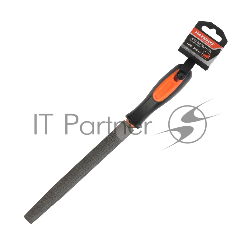 Напильник PATRIOT NPS-200M полукруглый по металлу 200мм