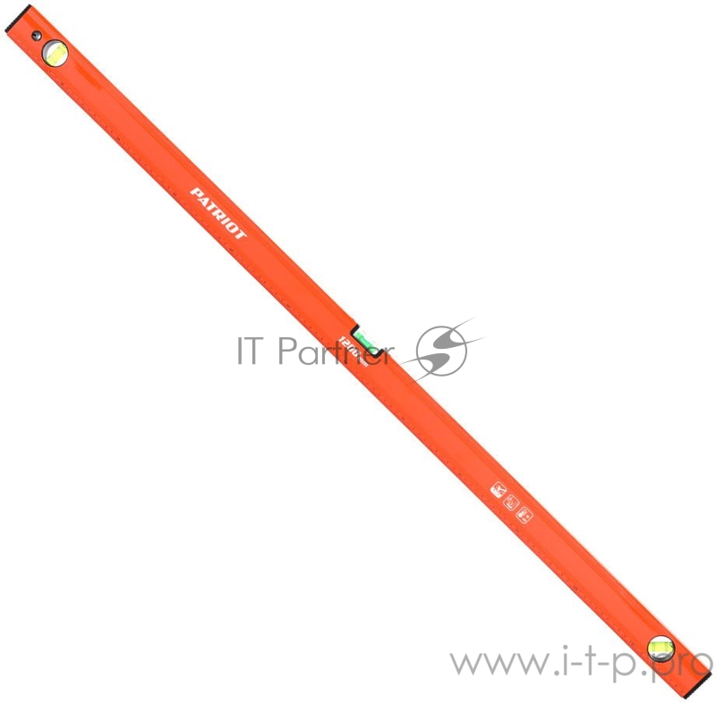 Уровень PATRIOT LCP-1200, алюминиевый фрезерованный, 1200мм