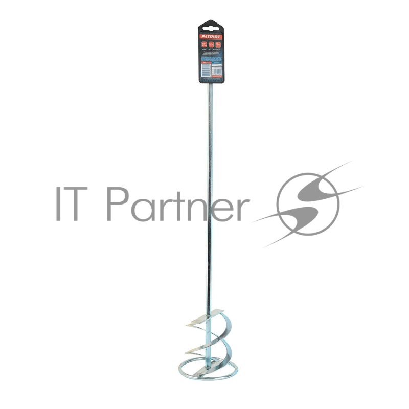 Миксер насадка PATRIOT MP621 для строительных смесей, 120x600 мм, хвостовик 9,2 мм.