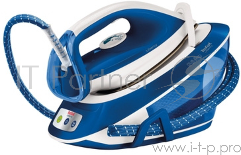 Паровая станция Tefal SV7041E0 2200Вт белый/синий