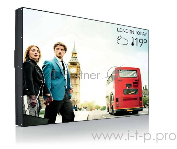 Профессиональная панель 55 PHILIPS 55BDL3005X/00 Black (1920x1080, 8 ms, 178°/178°, 500 cd/m, 500 000:1, +DVI, +2xHDMI,