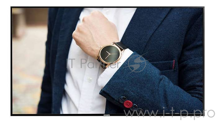 Профессиональная панель 55 PHILIPS 55BDL4051D/00 Black (IPS, 1920x1080, 12 ms, 178°/178°, 450 cd/m, 500 000:1, +DVI, +2