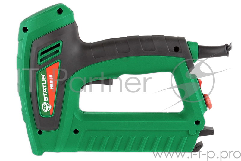 Степлер STATUS ST16 80Вт 20 уд./мин скоба 53 (дл.8-16мм) гвоздь 48 (дл.15-16 мм)