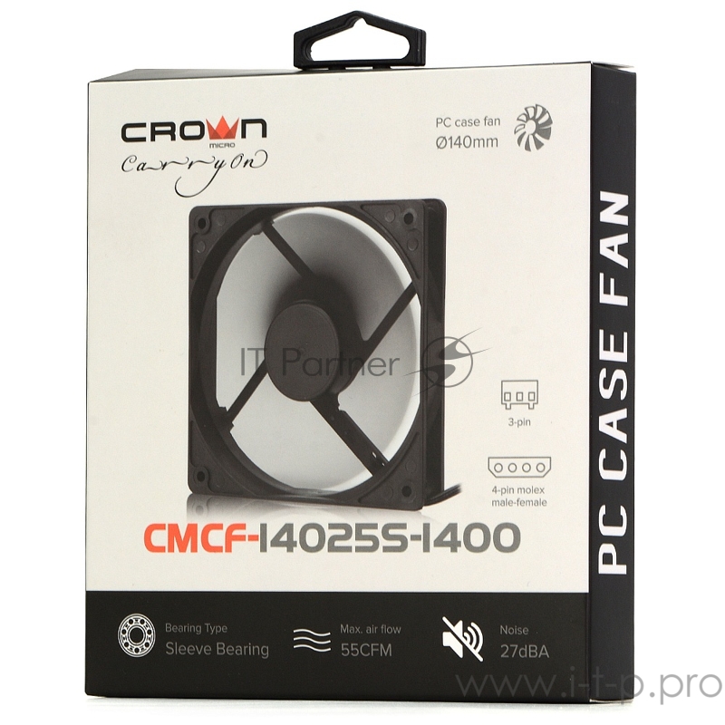 Вентилятор для компьютерного корпуса CMCF-14025S-1400