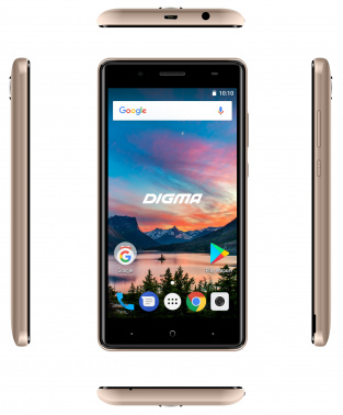 Смартфон Digma HIT Q500 золотистый