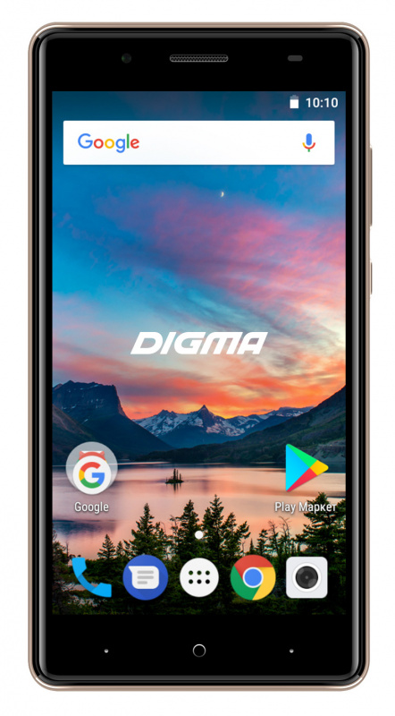 Смартфон Digma HIT Q500 золотистый
