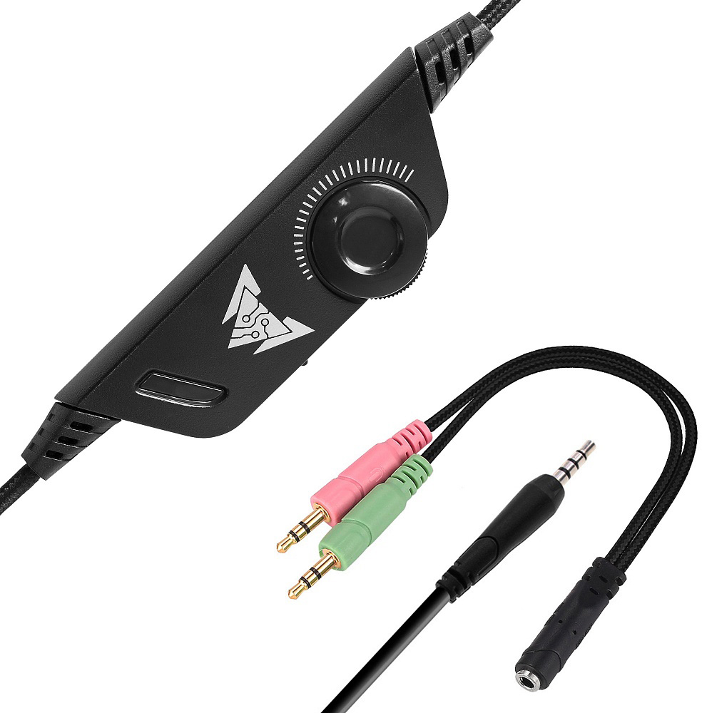 Гарнитура Crown CMGH-2003 Black&orange