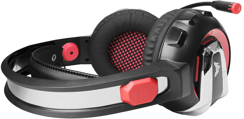 Гарнитура Crown CMGH-3100 Black/red