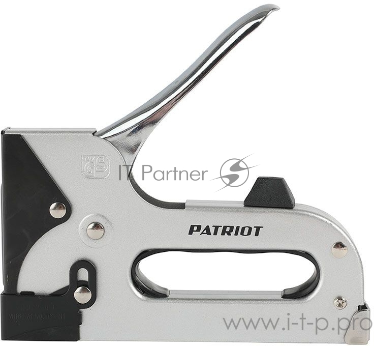 Степлер PATRIOT Platinum SPQ-112L скобы тип 53 (6-14мм), профессиональный,
