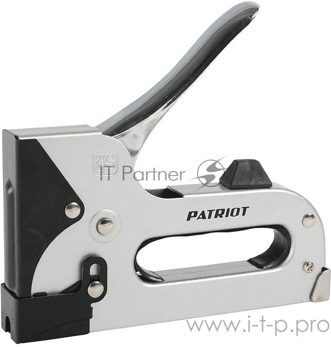 Степлер PATRIOT Platinum SPQ-112L скобы тип 53 (6-14мм), профессиональный,