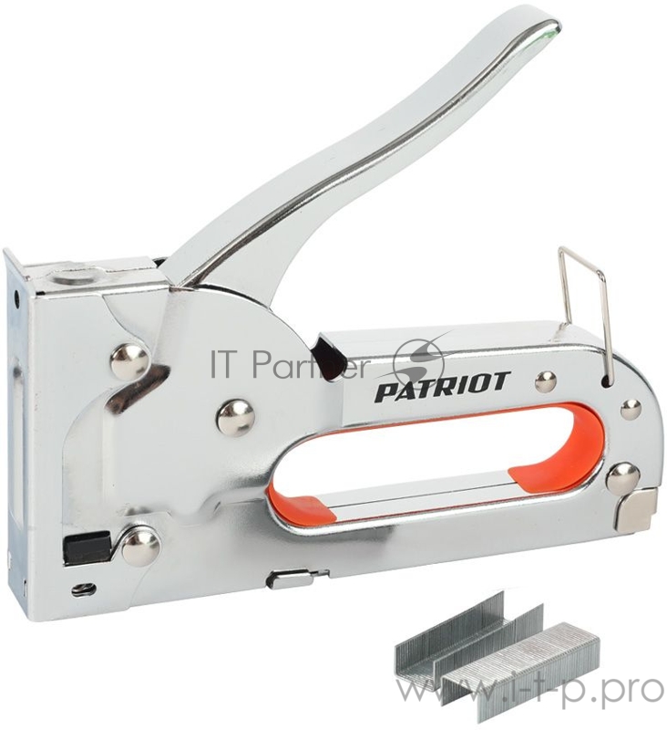 Степлер PATRIOT SPQ-110 скобы 4-8мм, 100шт в комплекте