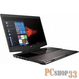 Ноутбук HP Omen X 15-dg0003ur 15.6(1920x1080 IPS 144Hz&Panel LCD 5.98inch 1920x1080 Secondary Screen)/Intel Core i7 9750H(2.6Ghz)/32768Mb/2xRAID0 SSD1TBPCIe Gb/noDVD/Ext:GeForce RTX 2080(8192Mb)/war 1y/Shadow Black/W10