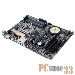 Материнская плата ASUS Z170-P LGA 1151 Intel Z170 4xDDR4 ATX AC`97 8ch(7.1) GbLAN RAID RAID1 RAID5 RAID10+DVI+HDMI