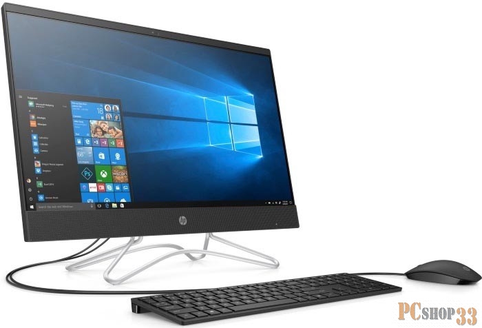 Моноблок HP 24-f0192ur AiO 23.8(1920x1080)/Intel Core i3 9100T(3.1Ghz)/4096Mb/16GB Intel® Optane + 1TBGb/noDVD/Ext:nVidia GeForce MX110(2048Mb)/war 1y/5.92kg/Jack Black/W10 + USB KBD, USB MOUSE