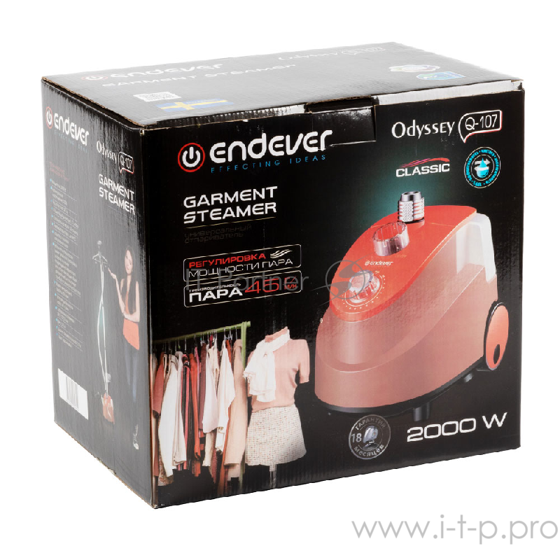 Отпариватель для одежды Endever Odyssey Q-107