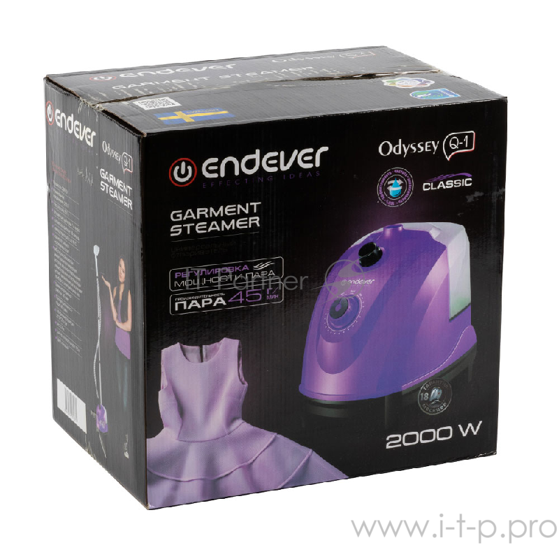 Отпариватель для одежды Endever Odyssey Q-1