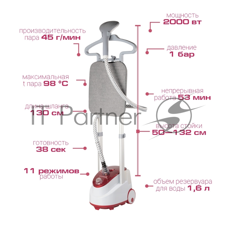 Отпариватель для одежды Endever Odyssey Q-500