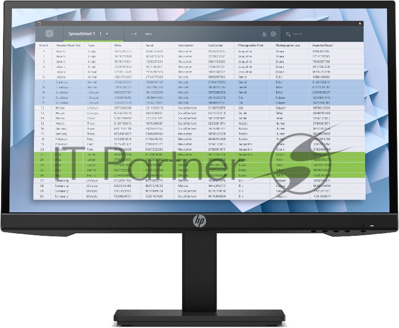 Монитор HP P22h G4 FHD Monitor