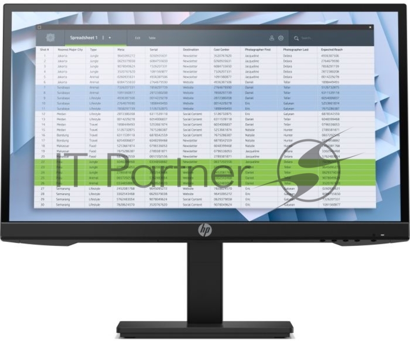 Монитор HP P22h G4 FHD Monitor