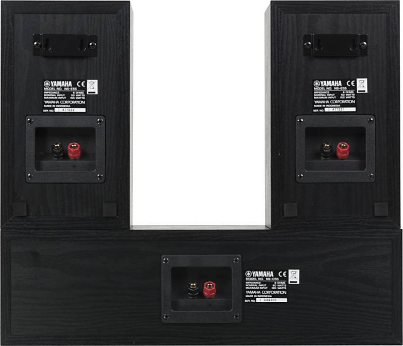 Центральная и тыловые колонки Yamaha NS-P60 3.0 черный