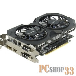 Видеокарта Gigabyte PCI-E GV-N950WF2OC-2GD nVidia GeForce GTX 950 2048Mb 128bit GDDR5 1102/6610 DVIx2/HDMIx1/DPx1/HDCP Ret
