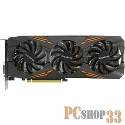 Видеокарта Gigabyte PCI-E GV-N1080G1 GAMING-8GD nVidia GeForce GTX 1080 8192Mb 256bit GDDR5X 1721/10010 DVIx1/HDMIx1/DPx3/HDCP Ret