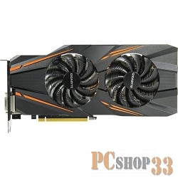 Видеокарта Gigabyte PCI-E GV-N1070WF2-8GD nVidia GeForce GTX 1070 8192Mb 256bit GDDR5 1506/8008 DVIx1/HDMIx1/DPx3/HDCP Ret