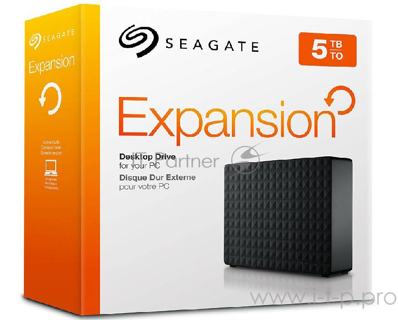 Жесткий диск Seagate Portable HDD 5Tb Expansion Desktop STEB5000200 {USB 3.0, 3.5, black}