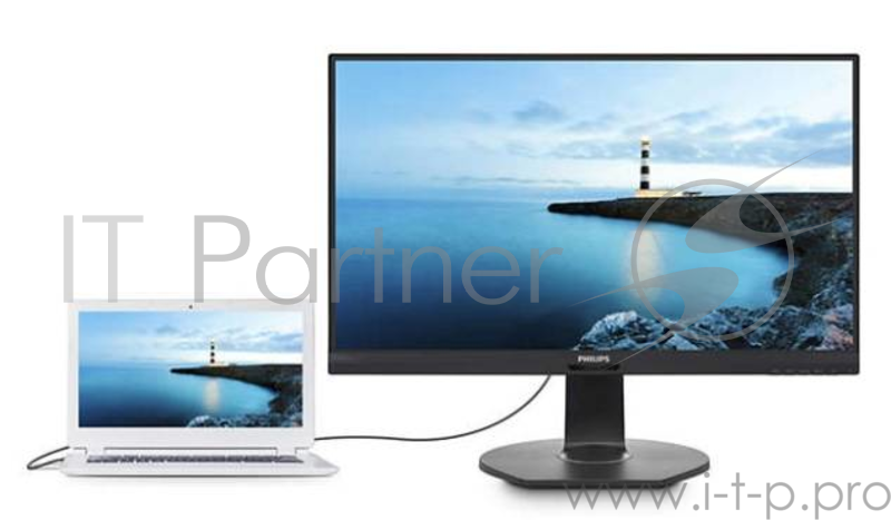 Монитор PHILIPS 27 272B7QUPBEB (00/01) черный IPS LED 5ms 16:9 M/M Cam матовая HAS Pivot 50000000:1