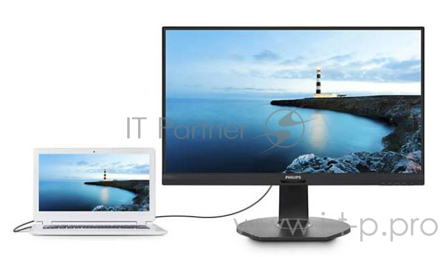 Монитор PHILIPS 27 272B7QUPBEB (00/01) черный IPS LED 5ms 16:9 M/M Cam матовая HAS Pivot 50000000:1