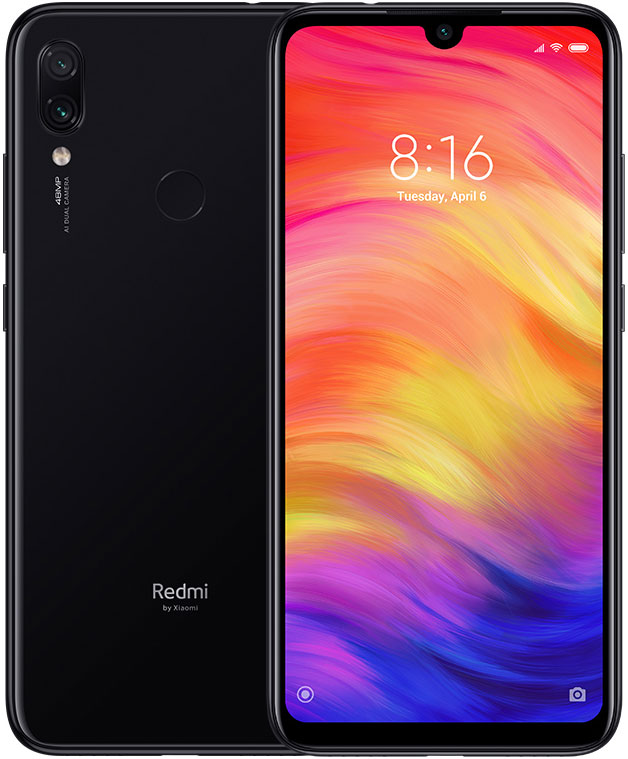 Смартфон Xiaomi Redmi Note 7 4GB+64GB Black