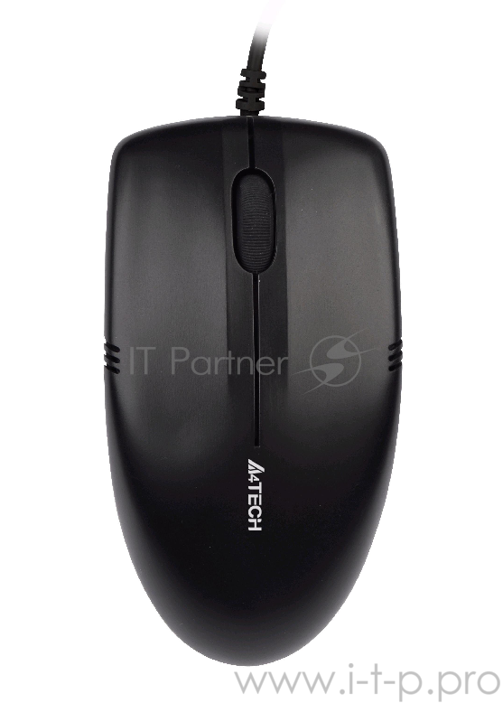 Мышь A4Tech OP-530NU (черный) USB,3+1 кл.-кн.,провод.мышь