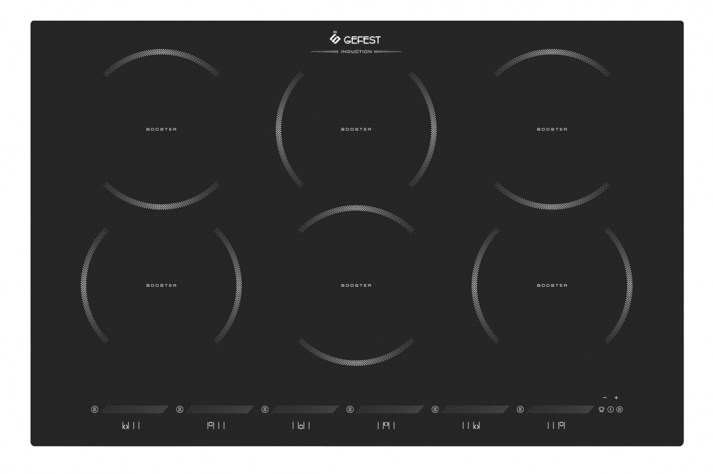 Электрическая варочная панель Гефест 4323 черный
